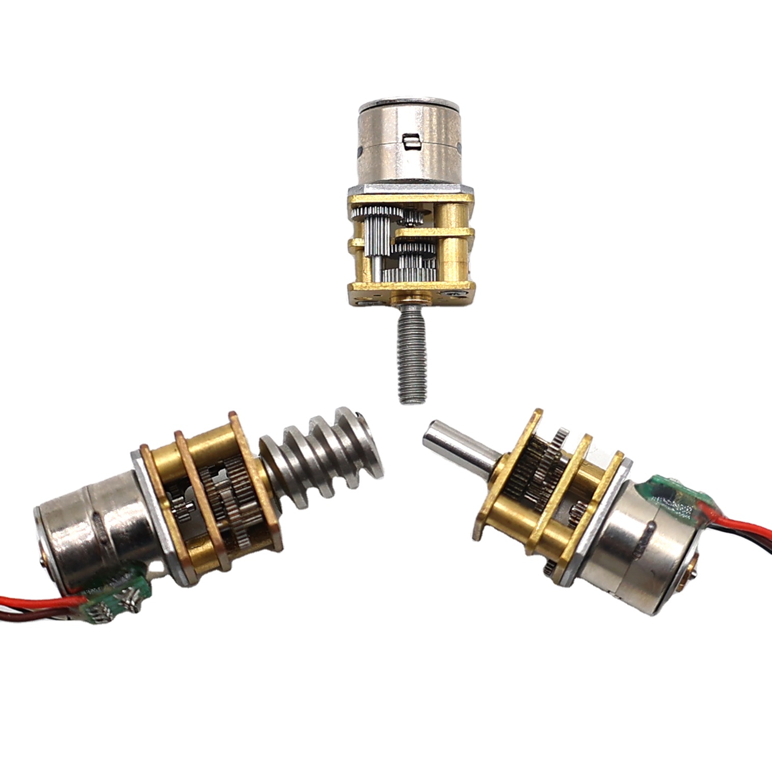 Sm10 Mini Stepper Gear Motor with M3 Threaded Shaft Permanent Magnet 3V-24V 18 Degree Step Angle for Medical Equipment