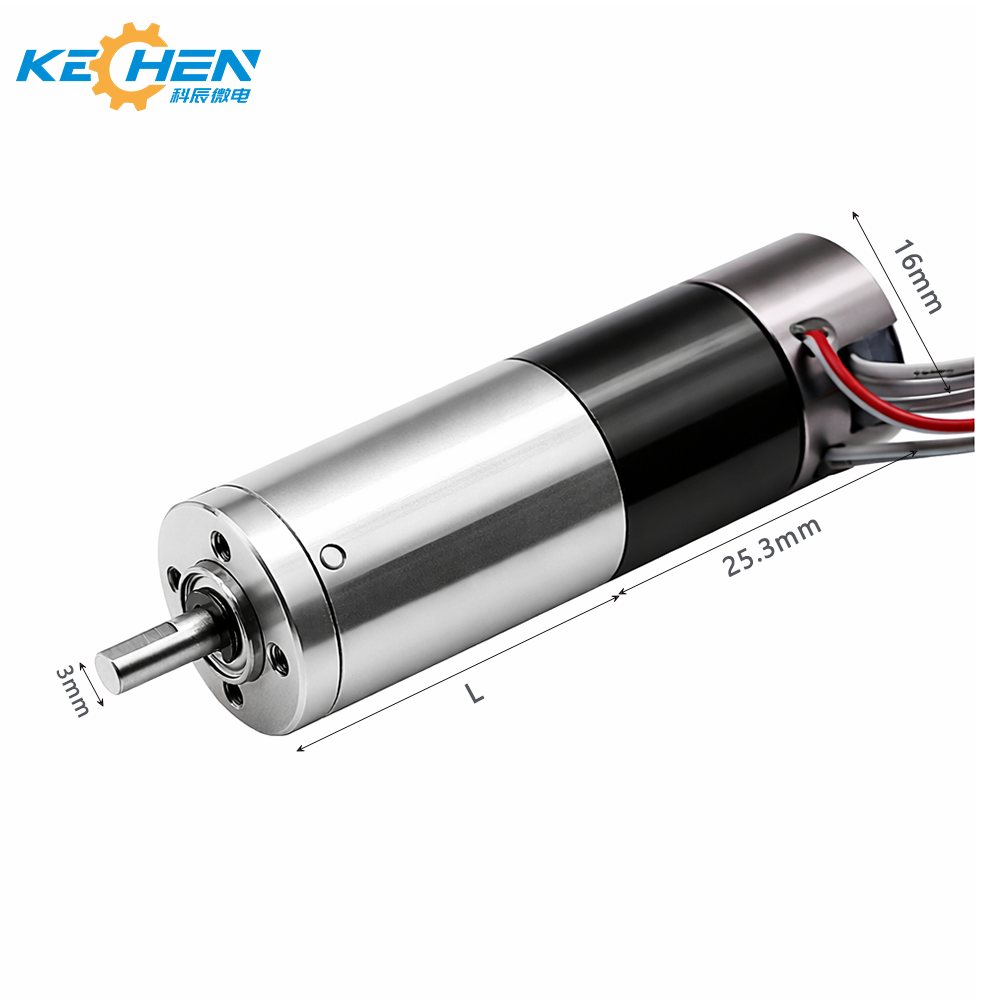 Top1 16mm Series Precision Coreless Geared Motor Integrated Planetary Gearhead Hall Encoder High-Performance Medical ROHS