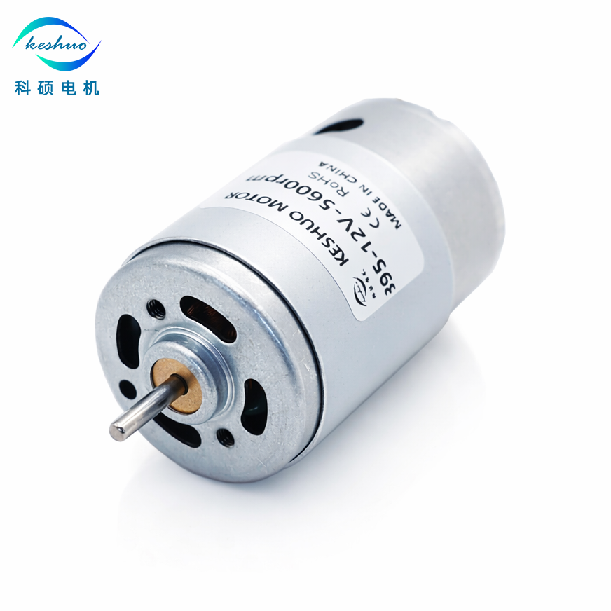 RS 395 28mm Brushed DC Micro Permanent Magnet Electric Motor 3000-25000rpm Speed Continuous Current 12V-24V ROHS Certified Home