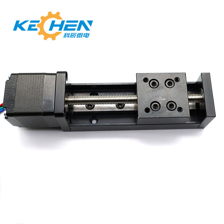 Kechen Motor 28 Hybrid 2-Phase Linear Stepper Motor Guide Rail Slide T-Shaped Electric Slide Module Micro Precision DC 3-24V