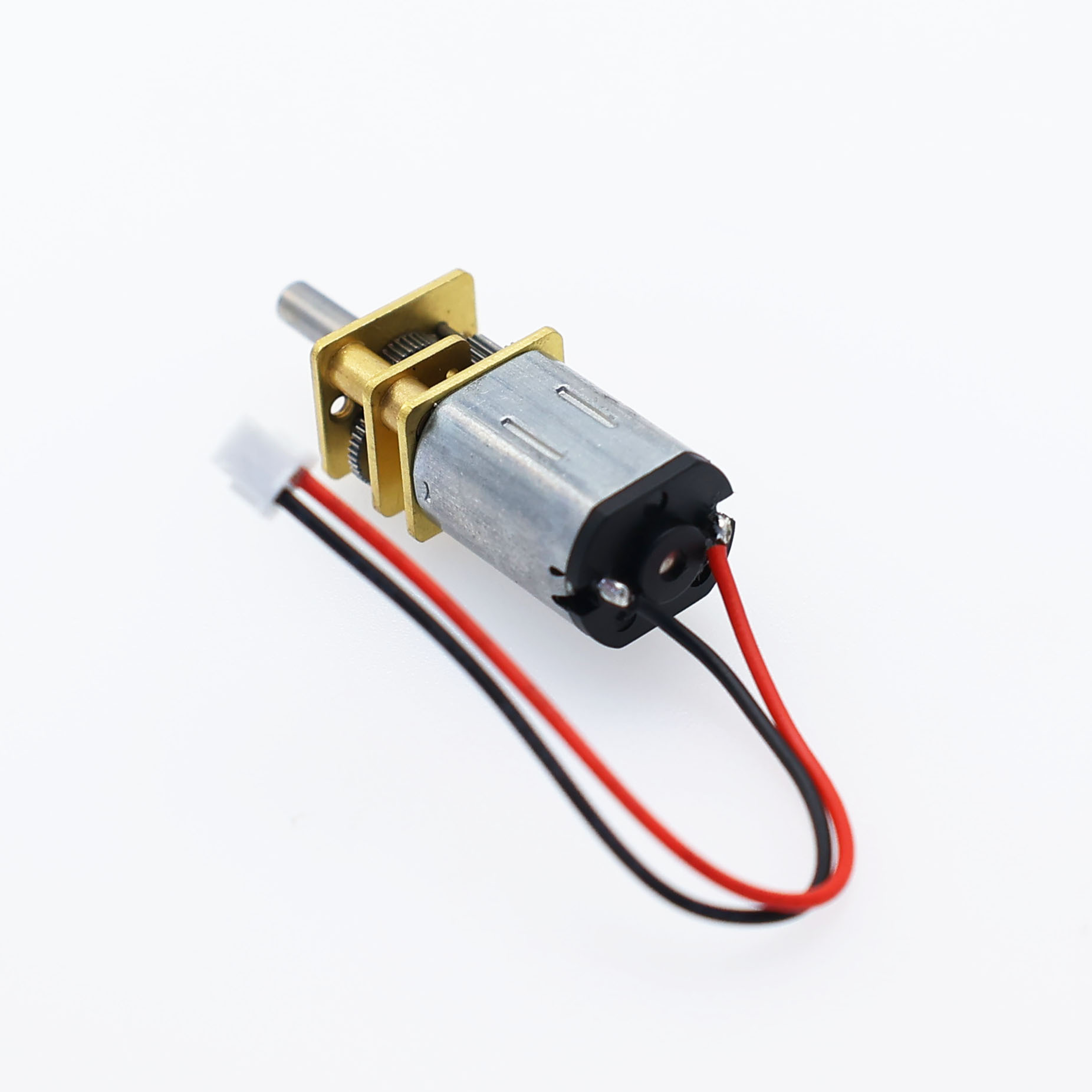 N20 Mini Gear Motor with JST Connecting Wire Brush Commutation for Electric Bicycle and Home Appliance Use