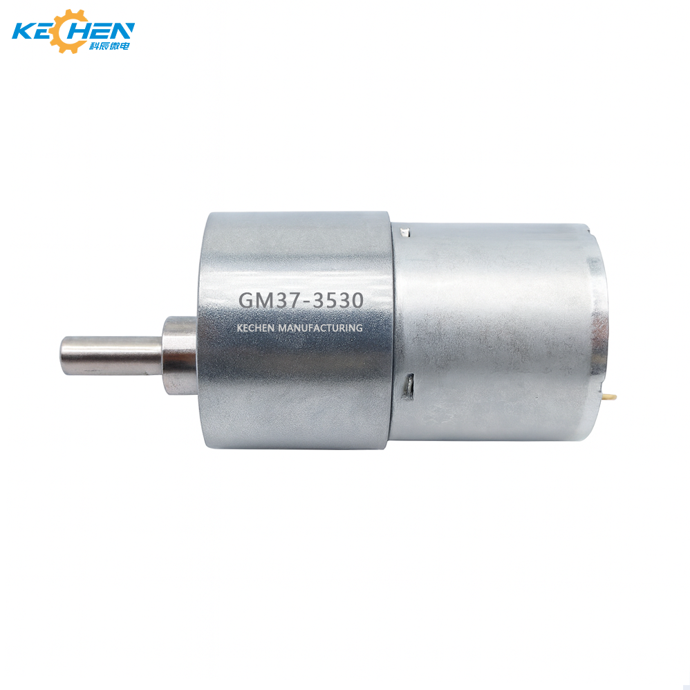 3530 35mm Brush DC Permanent Magnet Gear Motor 12V 150rpm 37mm Spur Gear High Torque Metal Gearbox for Smart Devices