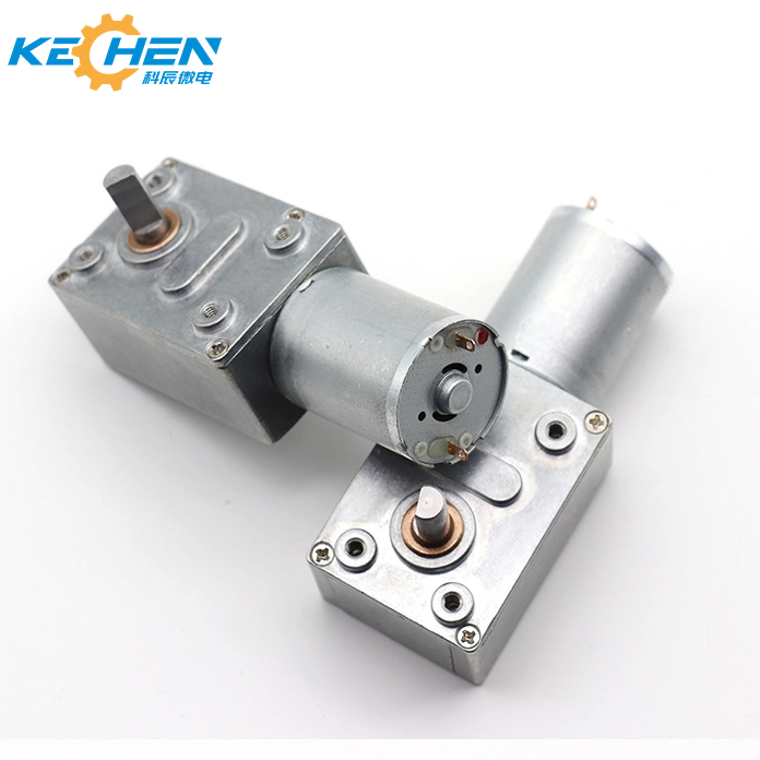 GM3246-370 Self-Locking 12V/24V DC Micro Worm Gear Motor Low Speed Self-Locking for DC Motor Applications