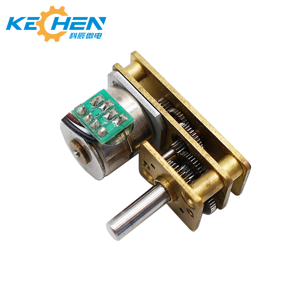 GM1024-10BY 10mm Worm Gear Micro Stepper Motor with High Precision Permanent Magnet for Medical Testing Equipment