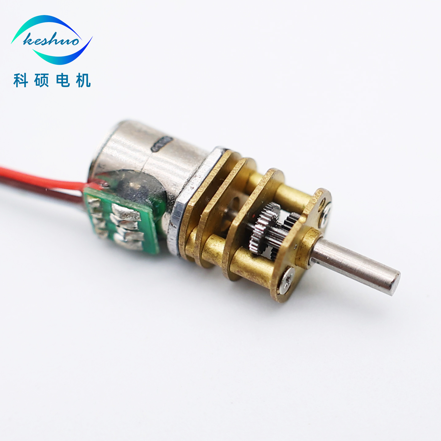 8mm Stepper Motor with 10mm Gearbox 3-50RPM High Torque Mini Motor