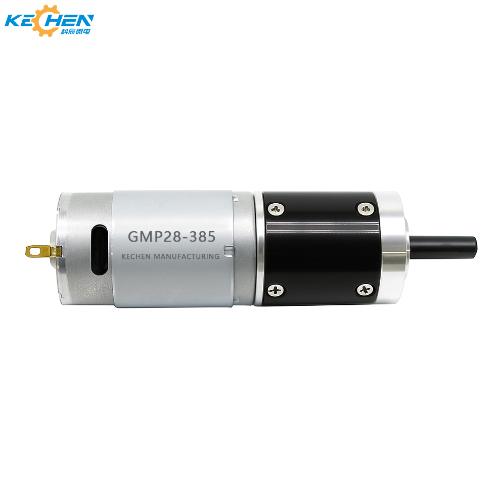 KECHEN MOTOR GMP28-385 24VDC Brushed DC Geared Motor 28mm Planetary Gearbox Explosion-Proof for Electric Curtains