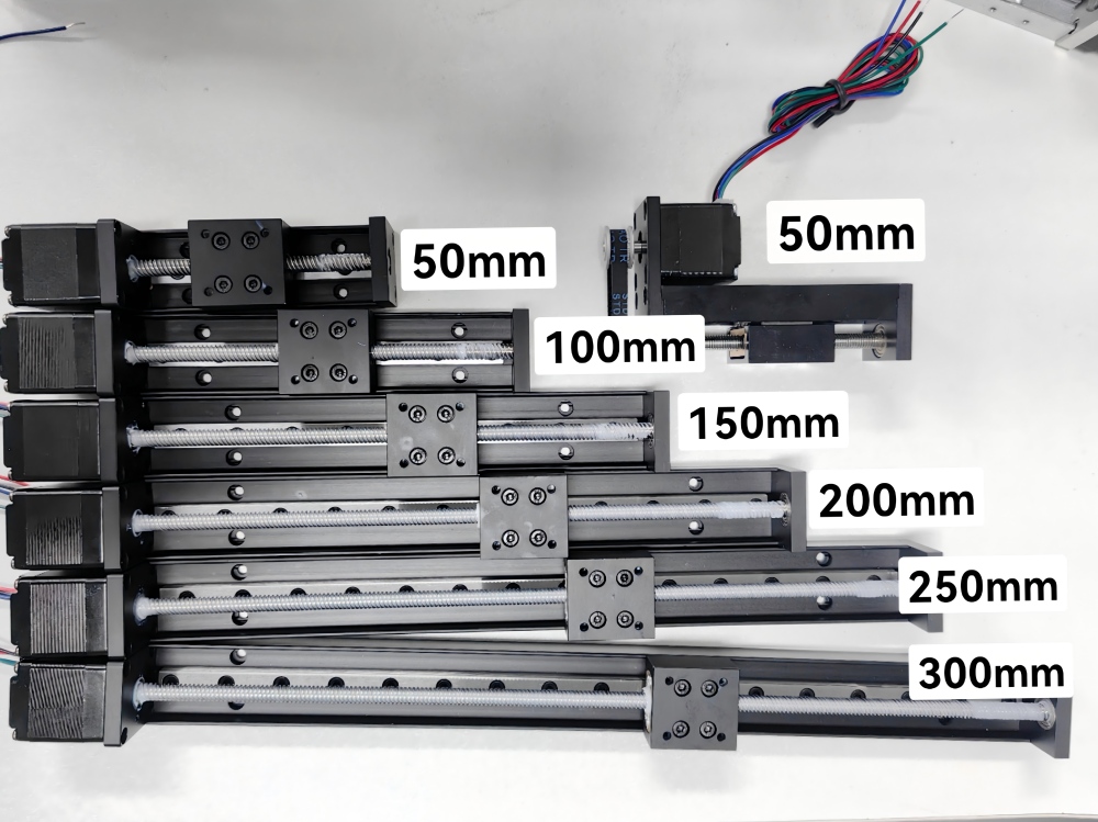 NEMA 11 Linear Stepper Motor Side View
