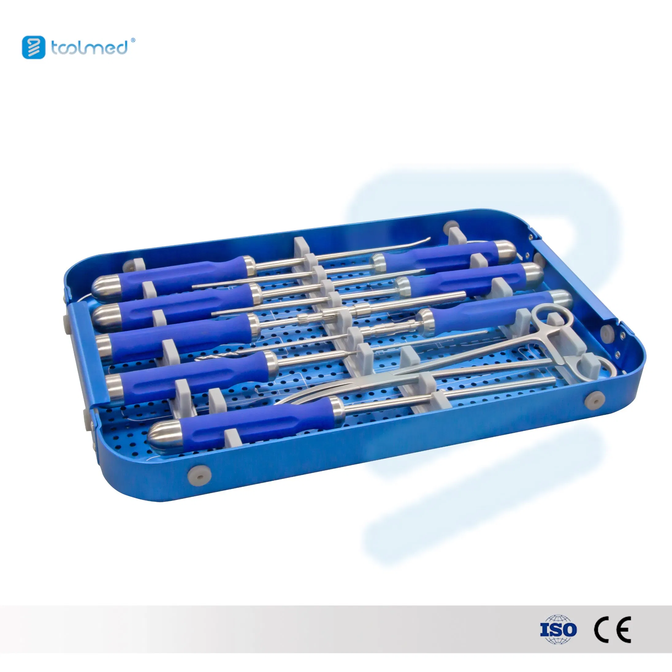 High Quality Orthopedic Surgical Instruments Anterior Cervical Plate System Instrument Set for Spine Surgery