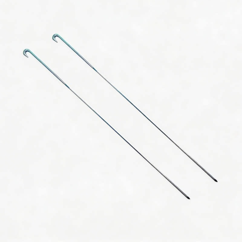 Titanium Alloy Anatomical Hook Guide Pin for Anterior Cervical Plate Fixation Surgery