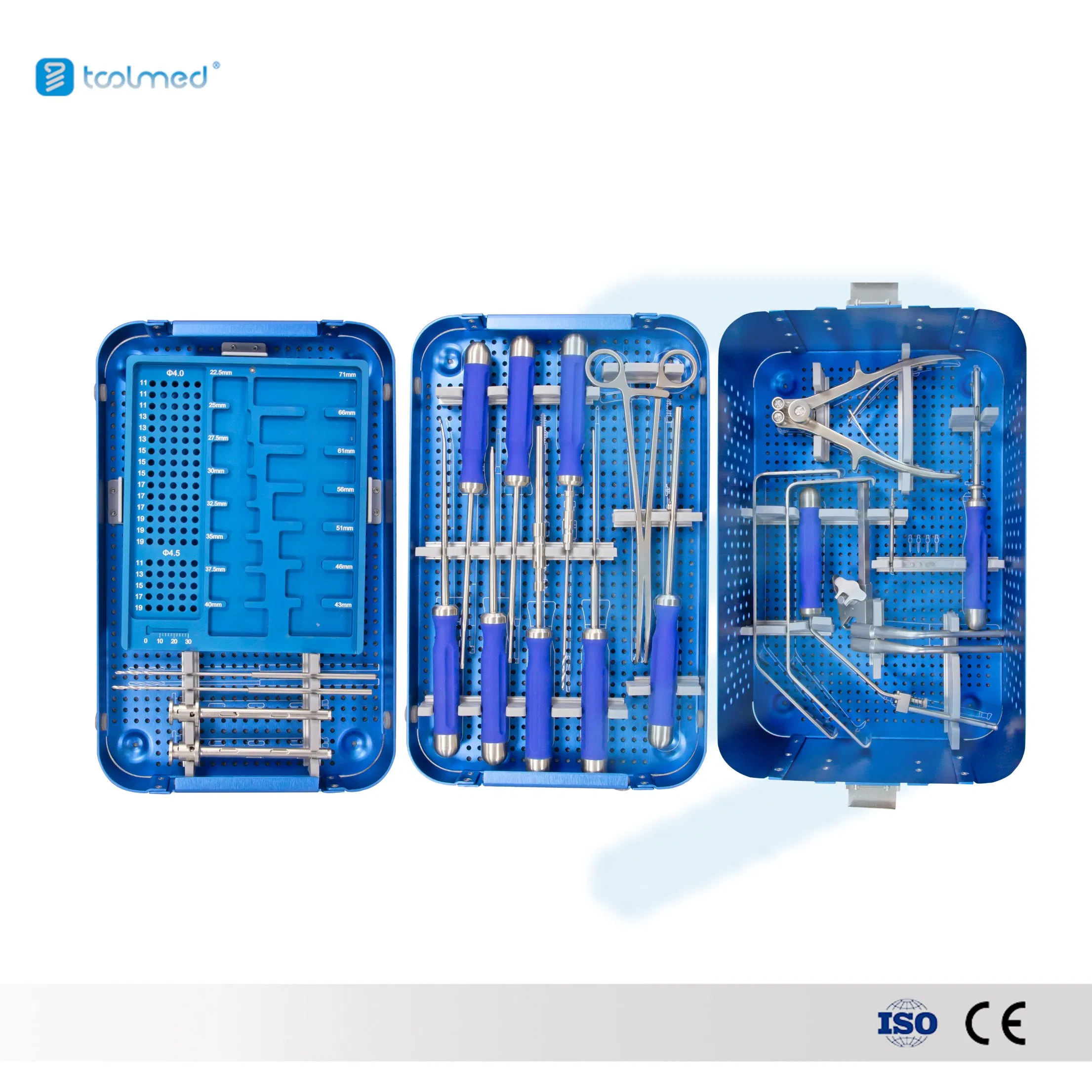 High Quality Orthopedic Surgical Instruments Anterior Cervical Plate System Instrument Set for Spine Surgery