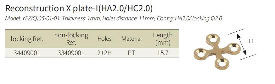 Maxillofacial Reconstruction Bone Plate