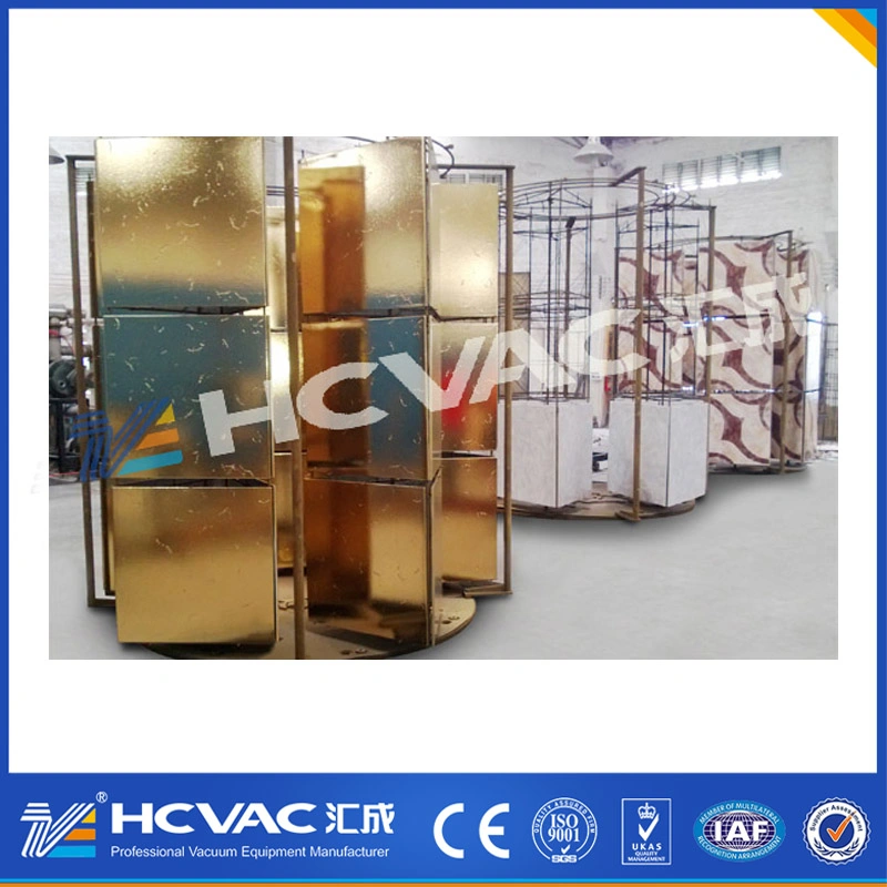 Hcvac Floor Wall Ceramic Tile PVD Ion Deposition Machine, Titanium Gold Vacuum Plating System