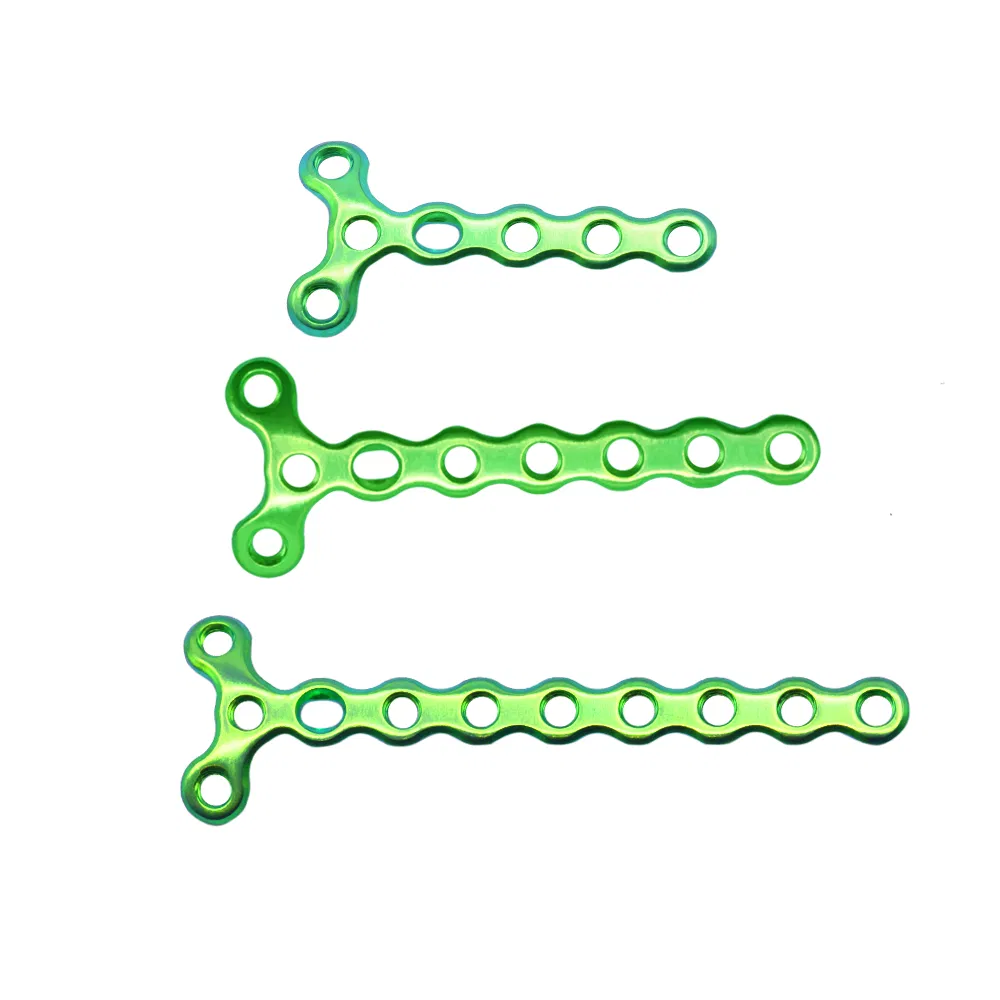 Bone Plate Maxillofacial Mini Micro Locking T Plate Bone Implant