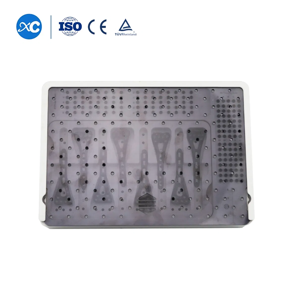 Orthopedic Titanium Implants Distal Radius Locking Plate Instruments Set