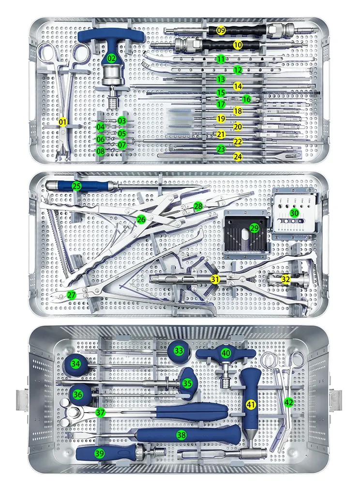 Orthopedic Pedicle Screw Instrument Set Banner