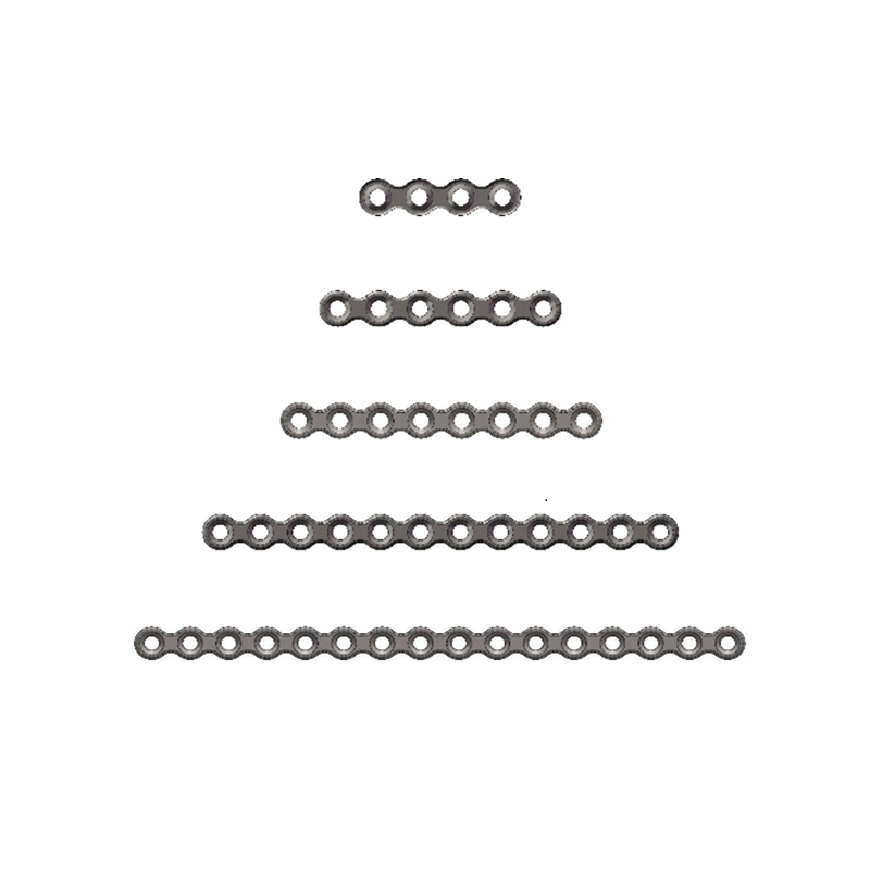 Trauma Fixation Implants Skull Fracture Surgery Titanium Surgical Bone Locking Screw Orthopedic Straight Reconstruction Mini Cranial Maxillofacial Plate