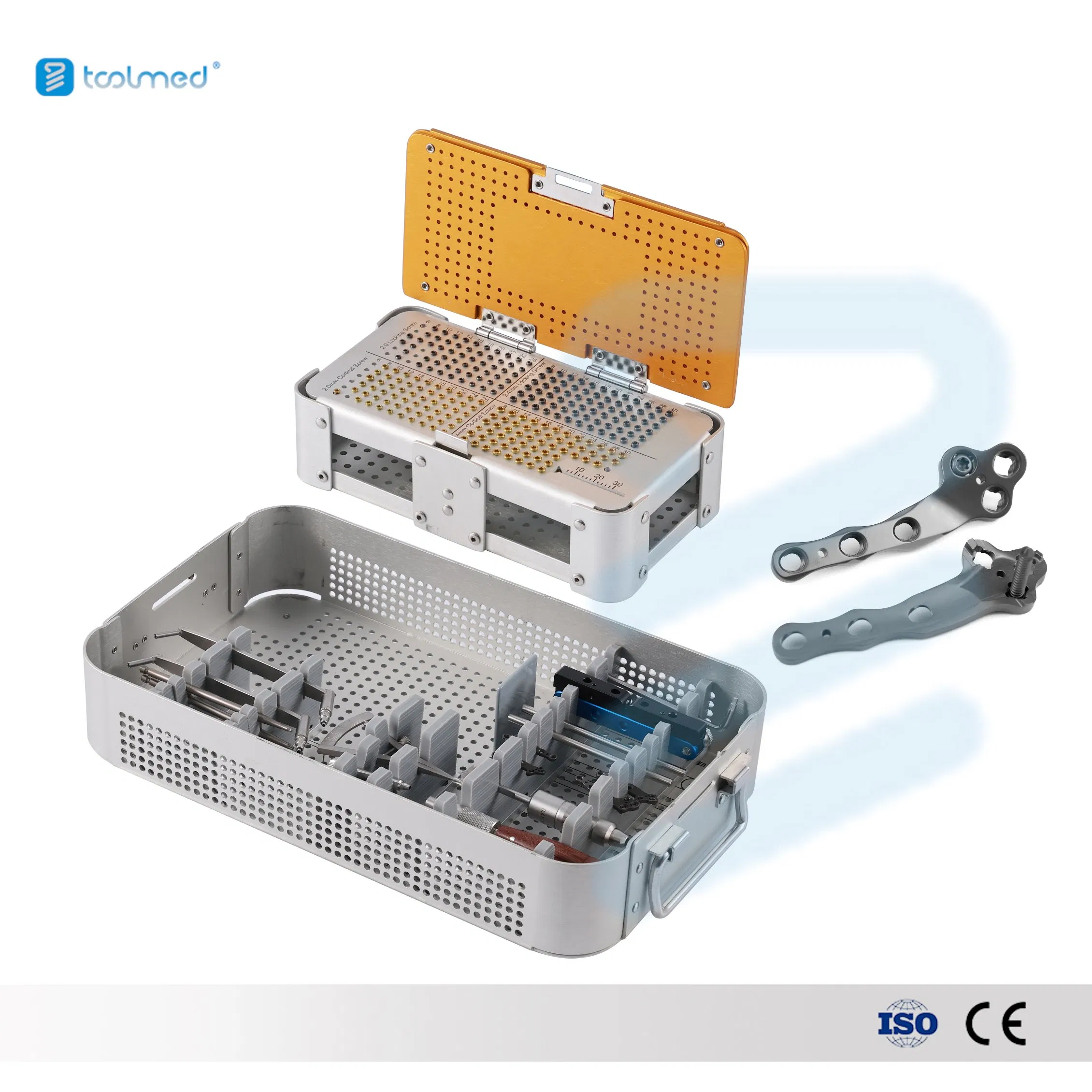 Hot Sale Animal Basic Surgery 2.0 and 2.4 Tplo Veterinary Orthopedic Instrument Set