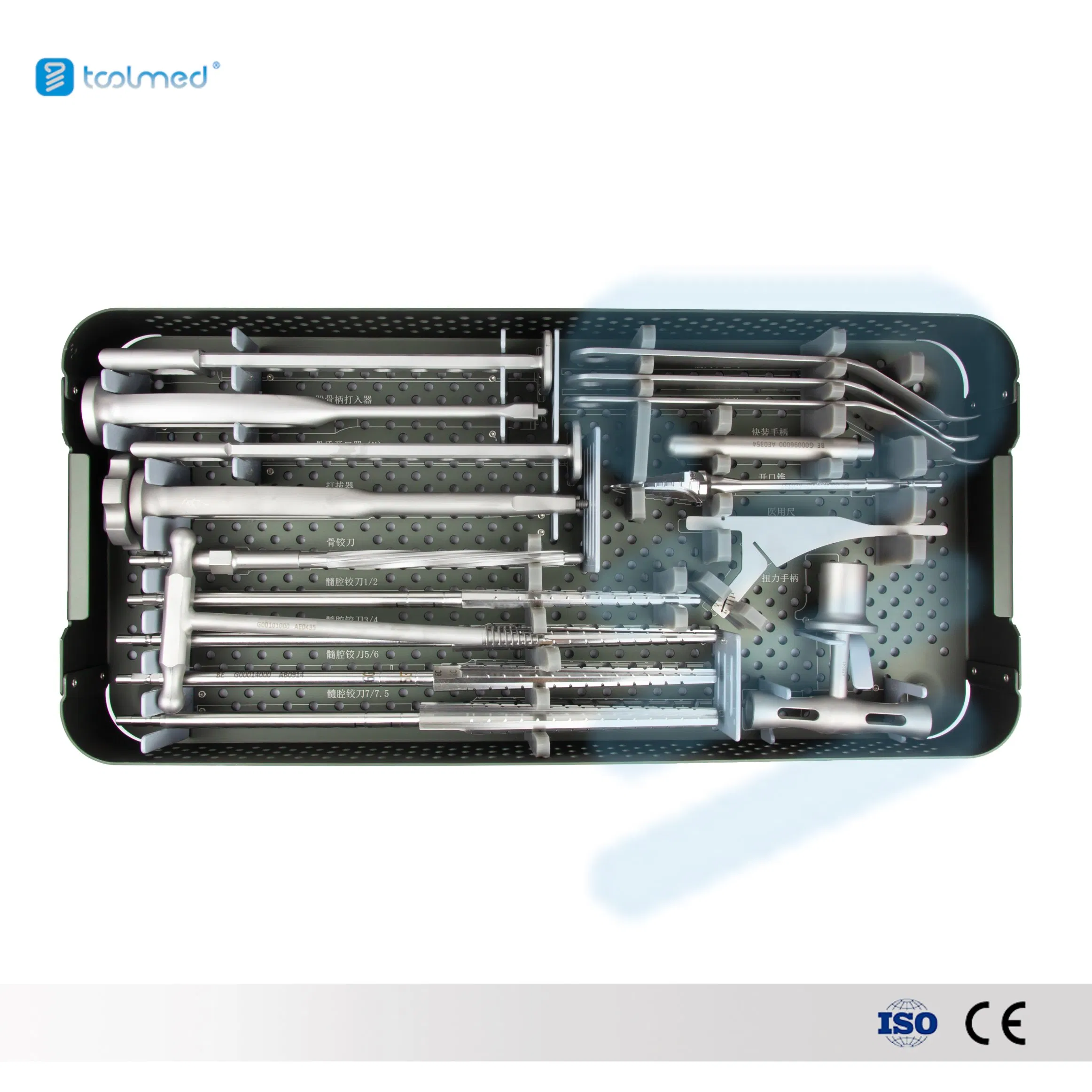 Wholesale High Quality Hip Joint Femoral Instrument Set Bone Reduction Total Knee Joint Replacement Instrument Set Hip and Knee