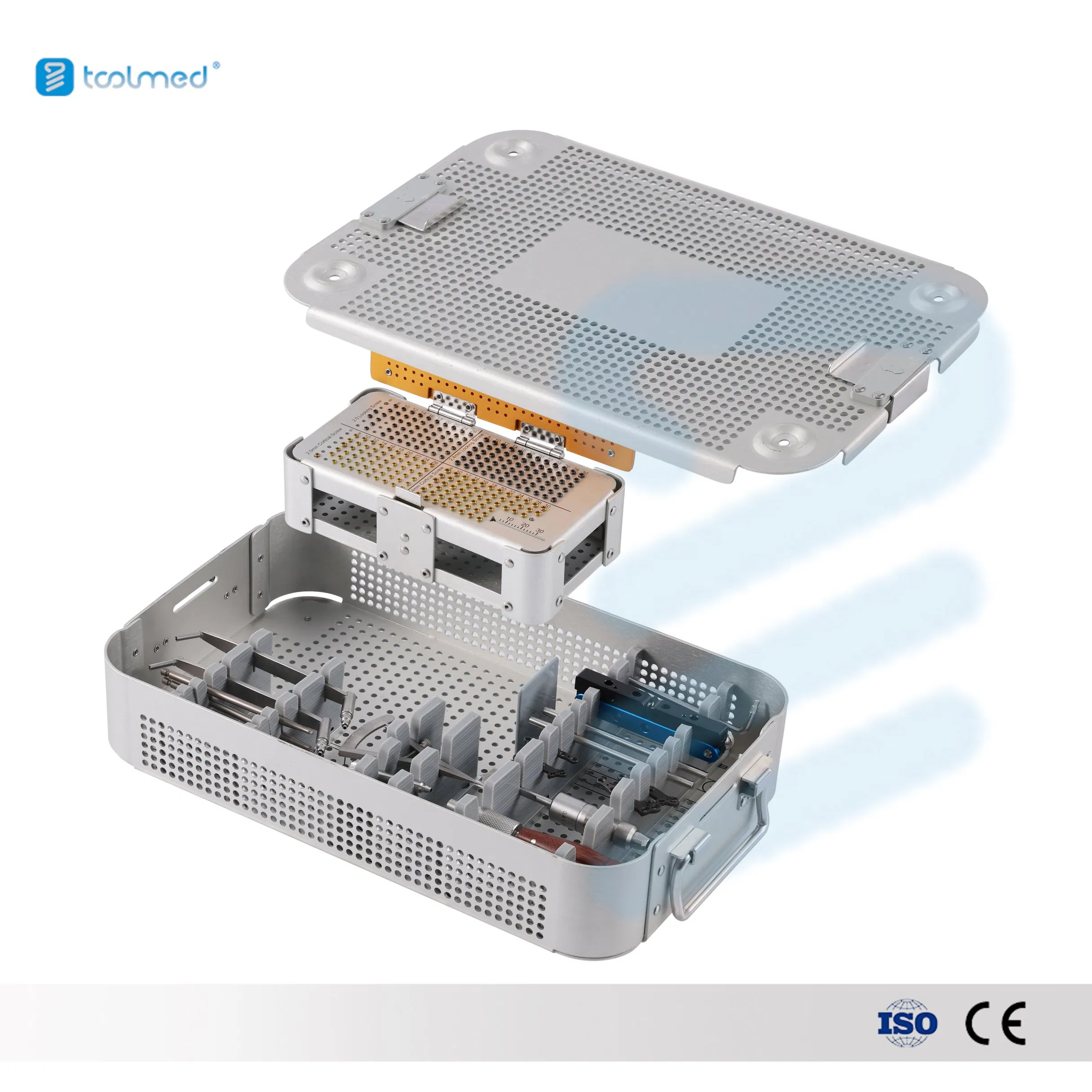 Hot Sale Animal Basic Surgery 2.0 and 2.4 Tplo Veterinary Orthopedic Instrument Set