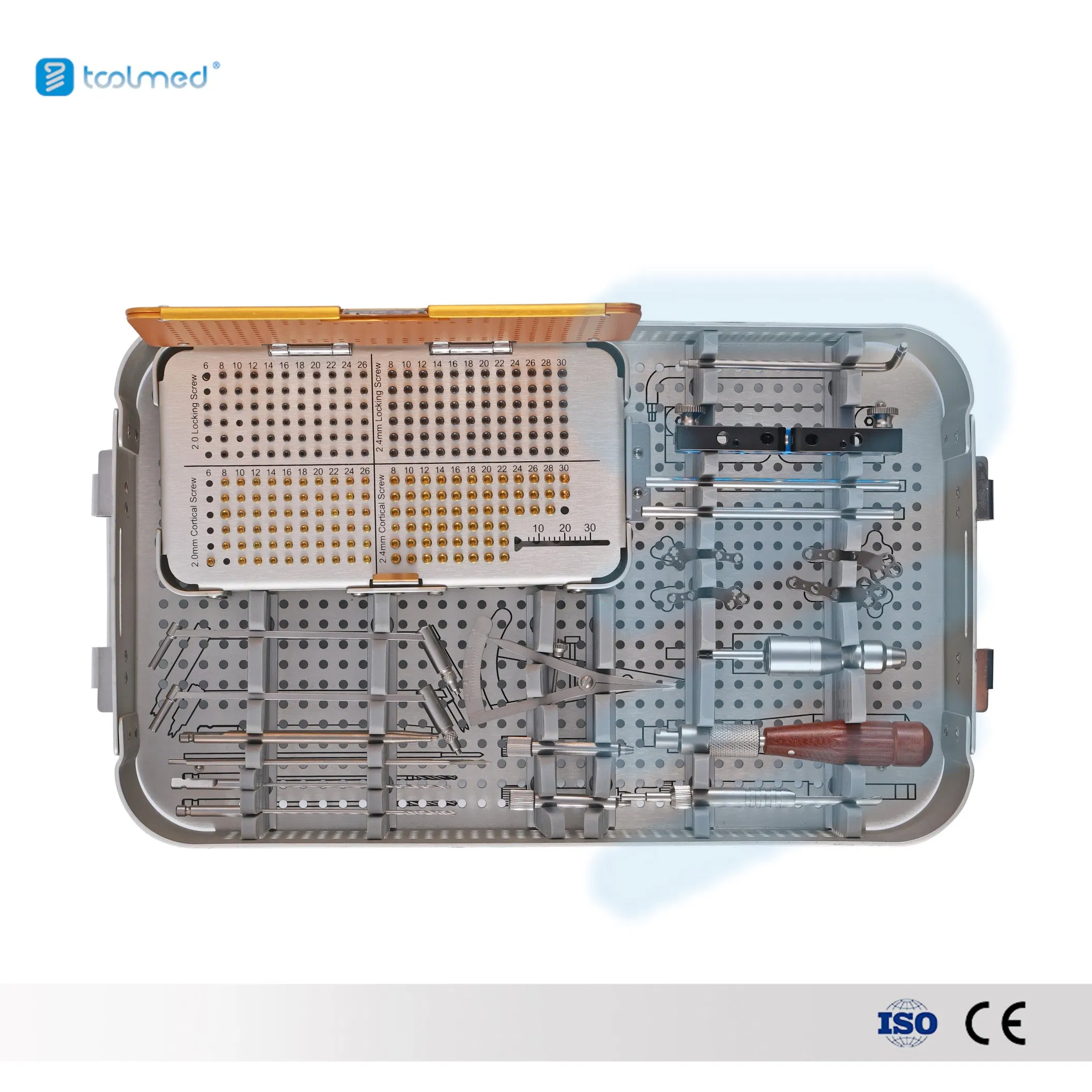 Hot Sale Animal Basic Surgery 2.0 and 2.4 Tplo Veterinary Orthopedic Instrument Set