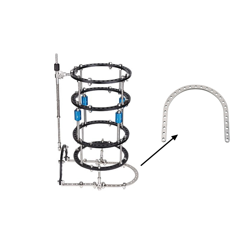 Ilizarov External Fixator Foot Ring for Orthopedic Fixation