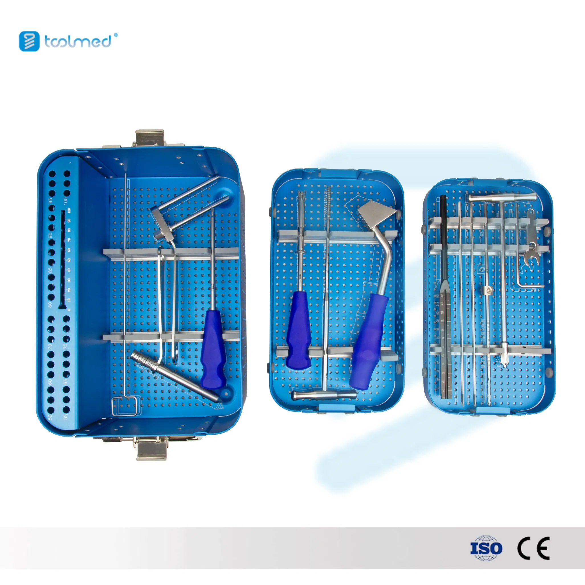 CE Certified Orthopedic 6.5mm Cannulated Screw Instrument Set Instrument Set Essential Orthopedic Surgical Bone Instruments