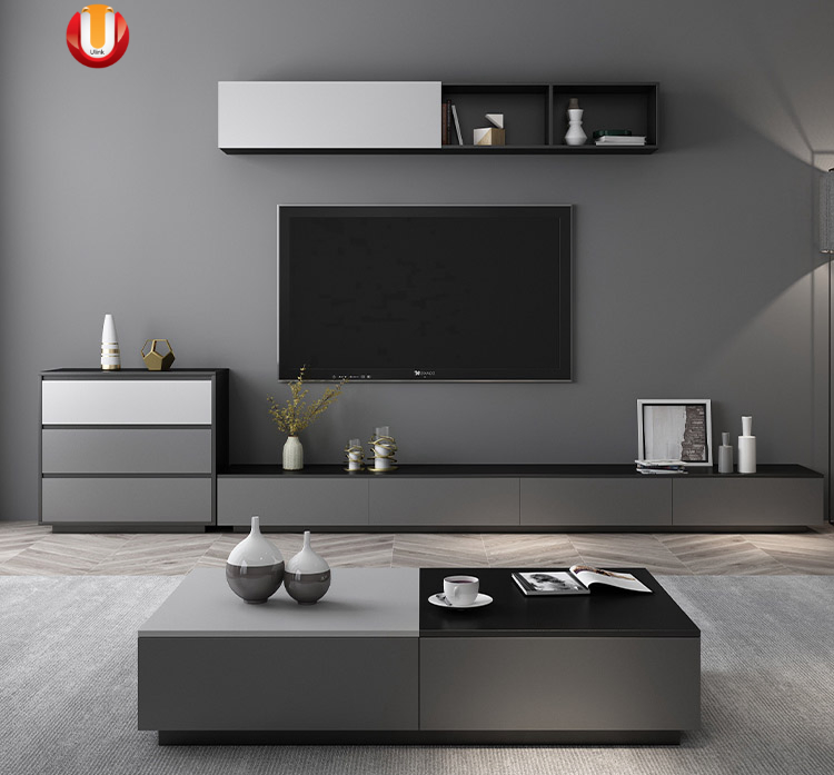 Mesa de café moderna de madera para dormitorio, oficina, hotel y sala de estar