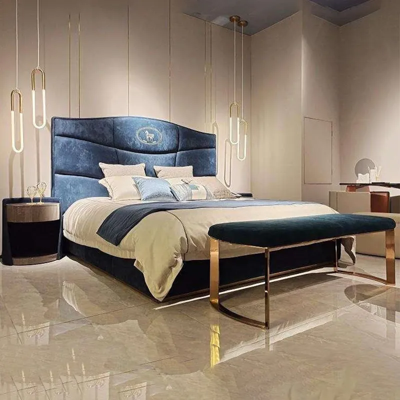 Diseño de dormitorio de lujo