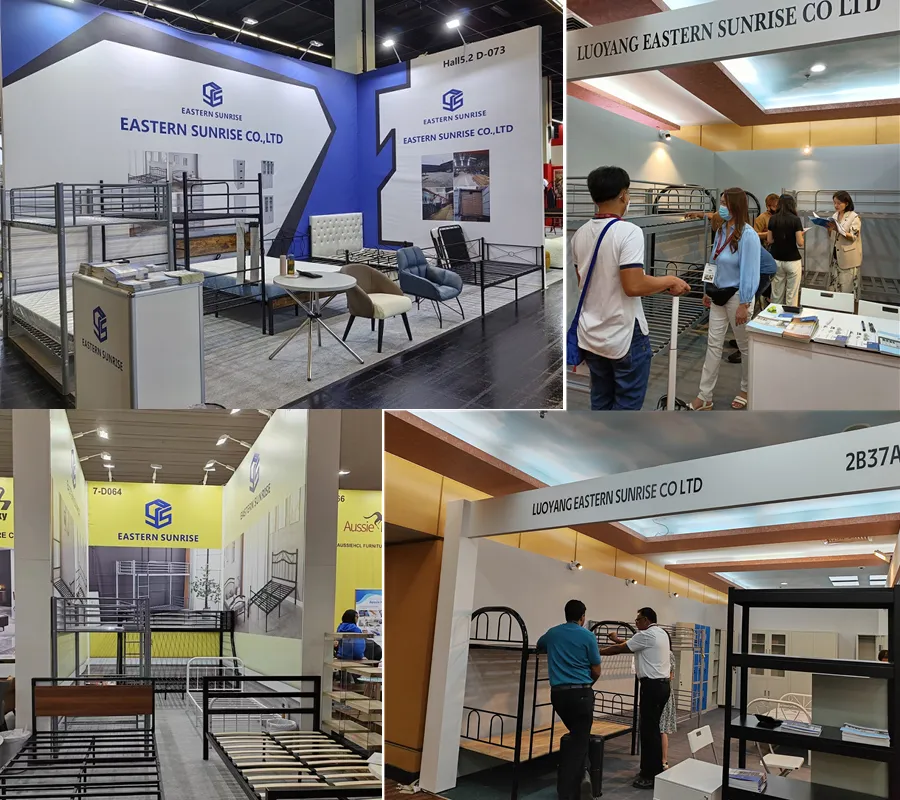 Feria de muestras de mobiliario metálico