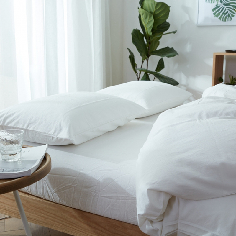 Ropa de cama de lujo de hotel cinco estrellas OEM al por mayor, fundas de edredón suaves y blancas de lujo 100% juego de sábanas de algodón impresas, juego de edredón para el hogar, dormitorio, ropa de cama de hotel