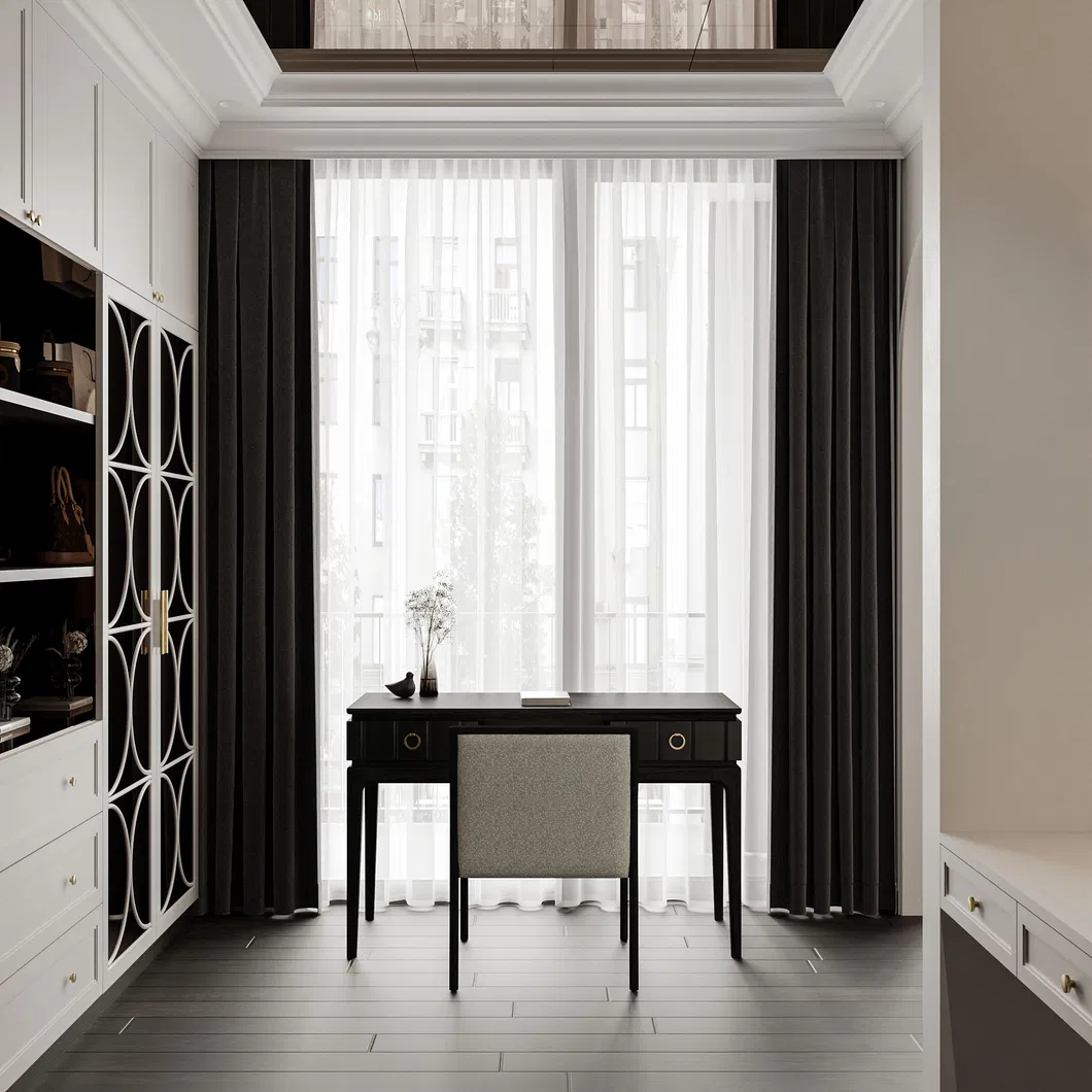 Muebles de dormitorio Cama de roble macizo de alta calidad Cama moderna de lujo