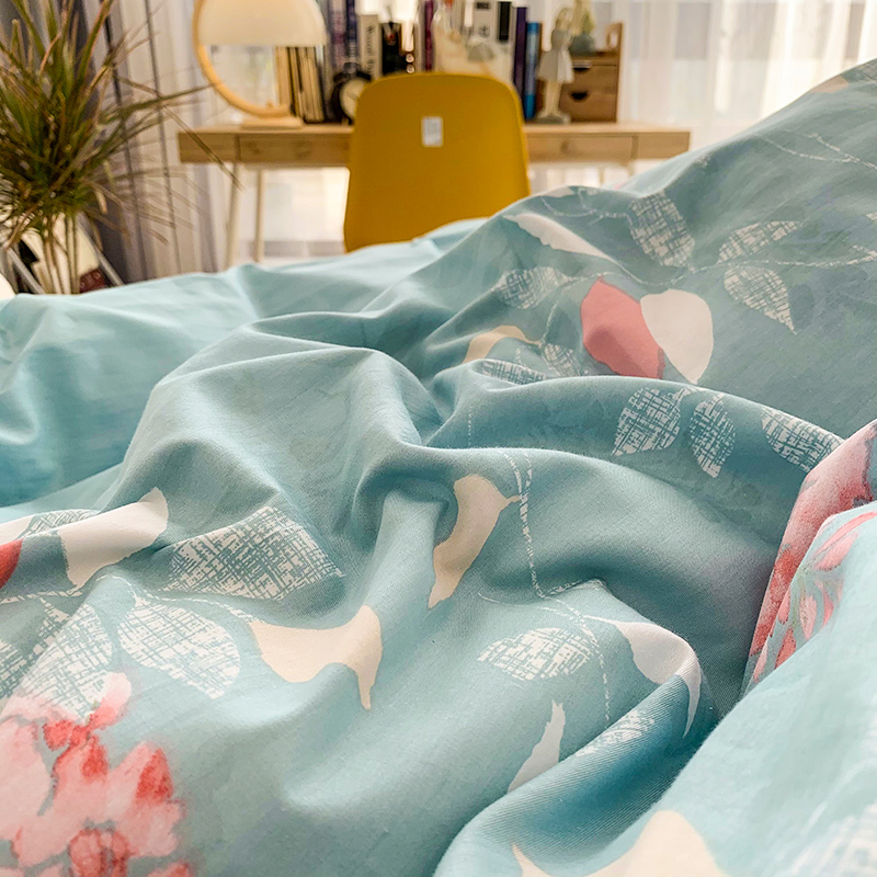 Conjunto de ropa de cama de lujo de algodón lavable y súper suave para niños y adultos 100% para dormitorio