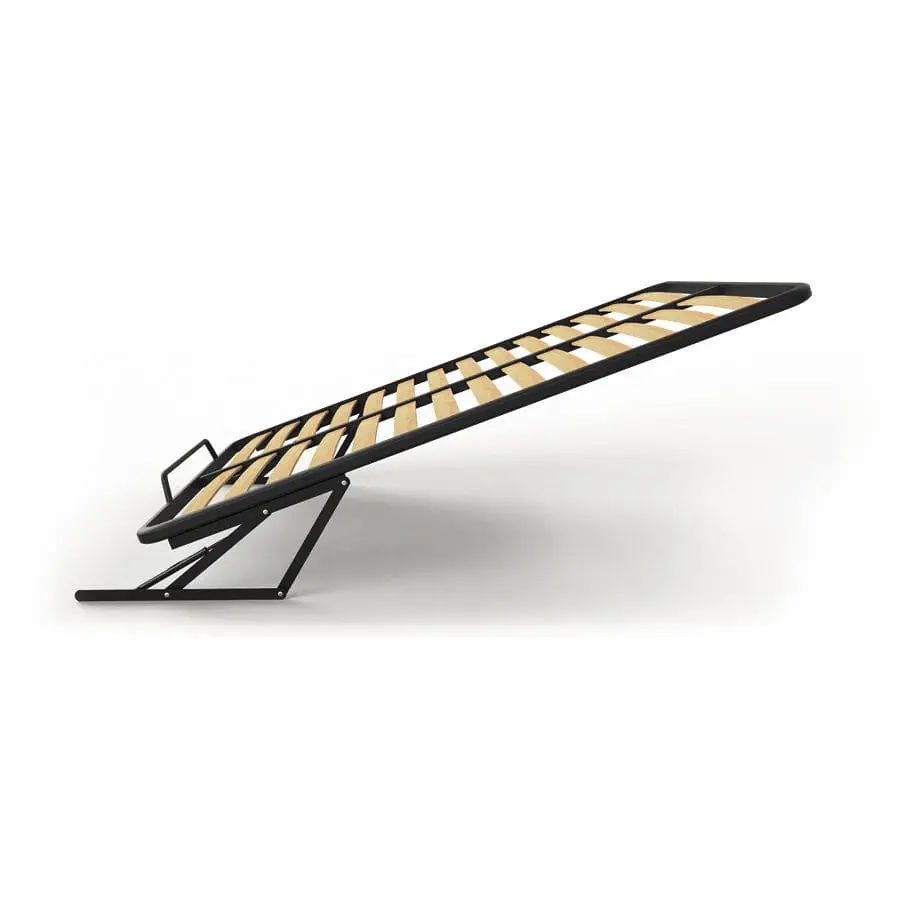 Estructura de cama inteligente elevable tapizada de fabricante directo para cama King, Queen y Doble, con almacenamiento, para el mercado de Polonia y Lituania