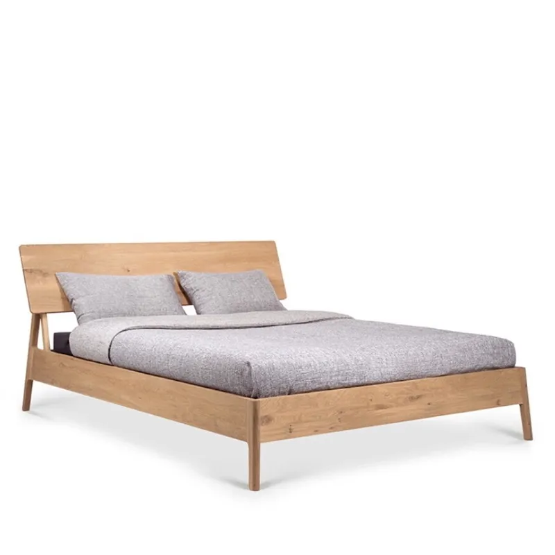 Cama de aire de madera de roble macizo 3