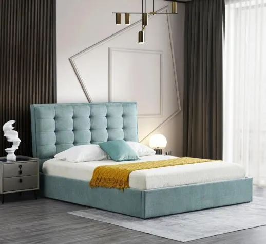 Mayoristas chinos nuevo diseño moderno muebles de madera para el hogar hotel dormitorio conjunto de dormitorio sofá de pared cama doble cama de cuero cama king