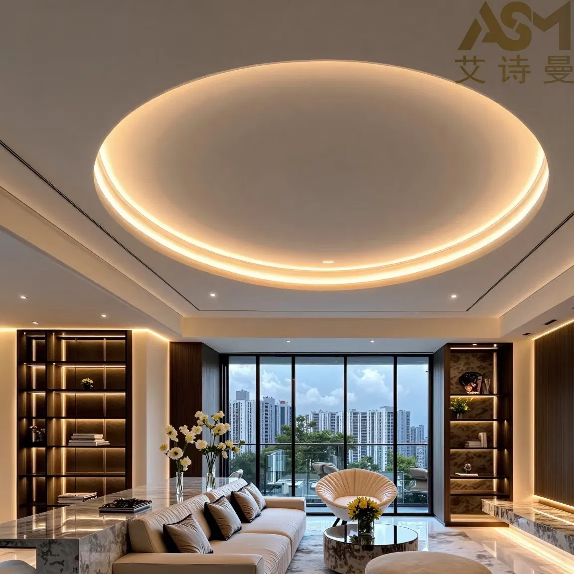 Muebles para el hogar Foshan Oficina Exterior Moderno Dormitorio de Madera Sala de Estar Hotel Lujo Cocina Escuela Venta al por mayor Baño Chino Exterior Moderno de Madera Chino