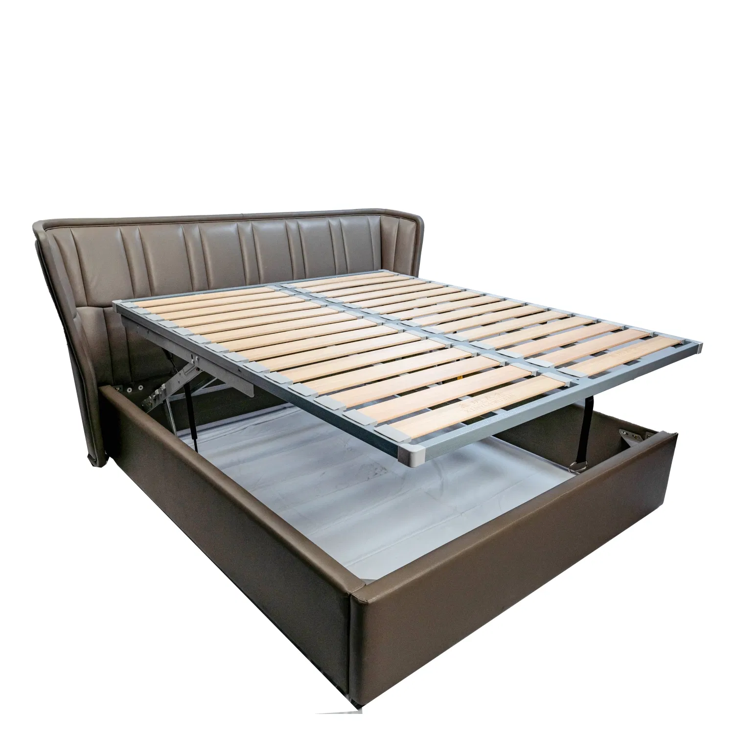 Detalle de estructura de cama ajustable
