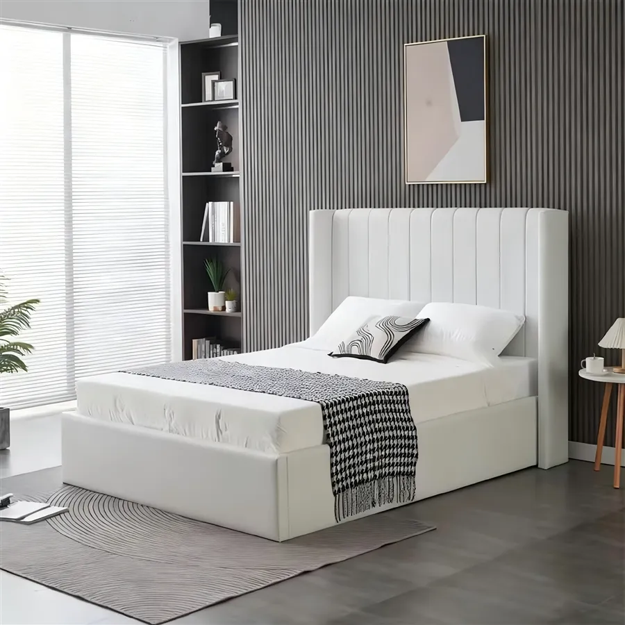 Detalle cama tapizada 4