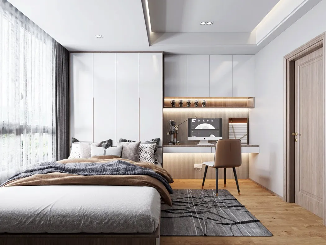 Cabecera de cama de lujo de madera moderna tamaño rey, reina, doble y individual para muebles del hogar, muebles de dormitorio