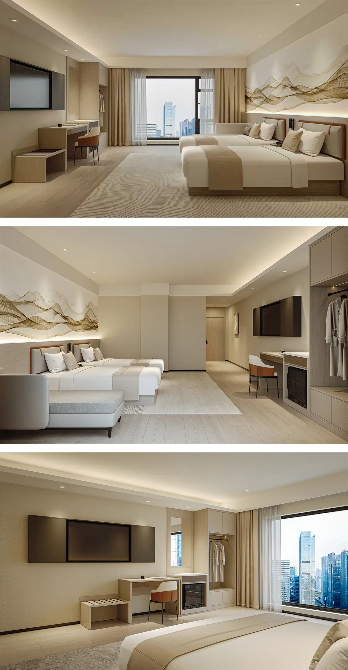 Detalle del conjunto de dormitorio