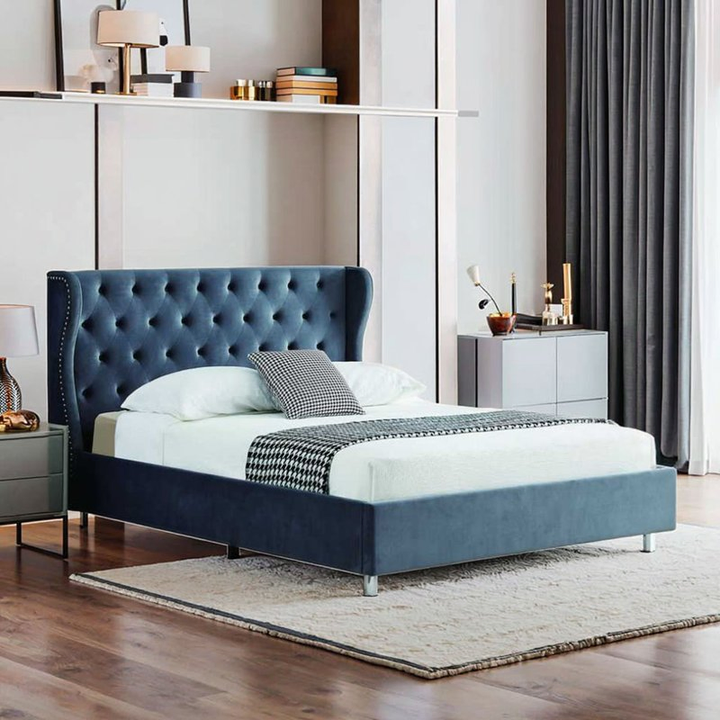 Mayoristas chinos nuevo diseño moderno muebles de madera para el hogar hotel dormitorio conjunto de dormitorio sofá de pared cama doble cama de cuero cama king