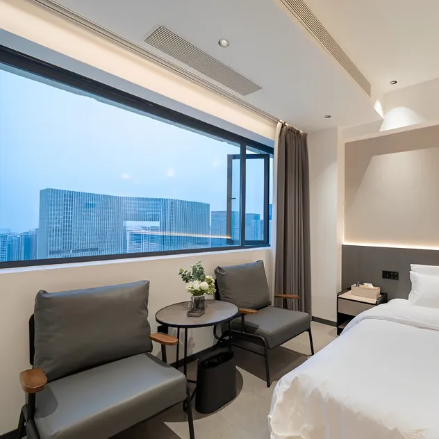 Conjunto de muebles de hotel de lujo europeo para dormitorio personalizado