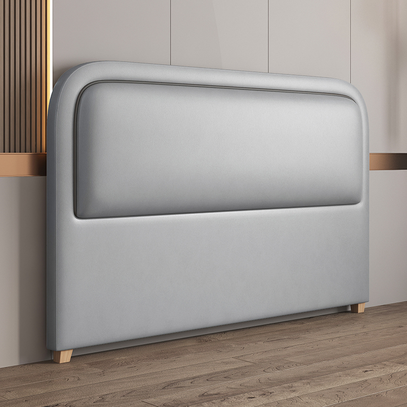 Conjunto de muebles para el hogar chino, dormitorio moderno, cama de cuero tamaño rey y reina