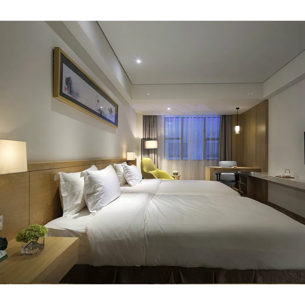 Conjunto de dormitorio de lujo exquisito para resorts de alto nivel