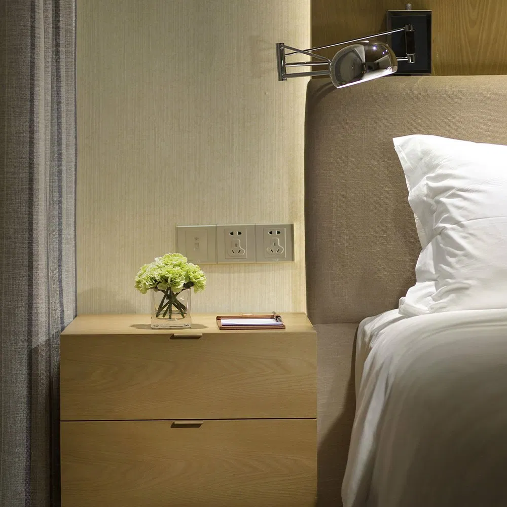 Conjunto de dormitorio de lujo exquisito para resorts de alto nivel