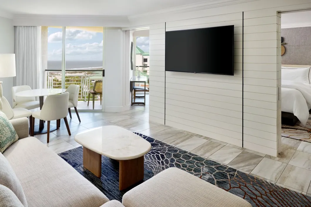 Mobiliario de hospitalidad, muebles de lujo, cama, hotel, dormitorio, suite
