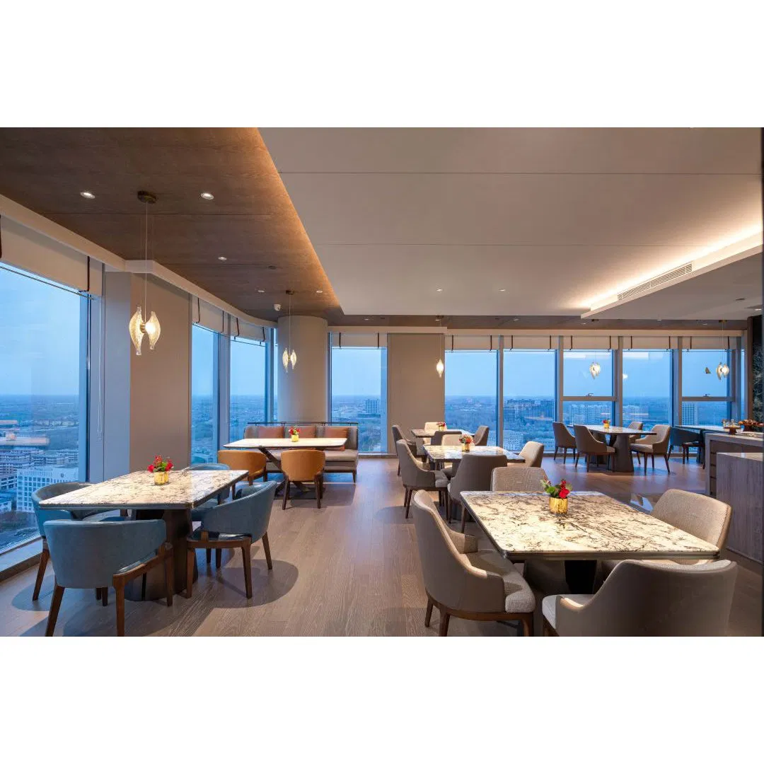 Muebles de dormitorio estilo elegante de hotel Pullman para hogares contemporáneos