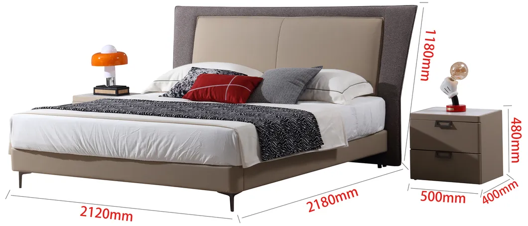 Detalle de estructura de cama