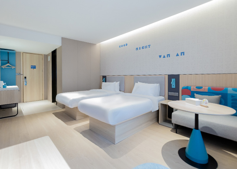 Conjunto de muebles de hotel de lujo europeo para dormitorio personalizado
