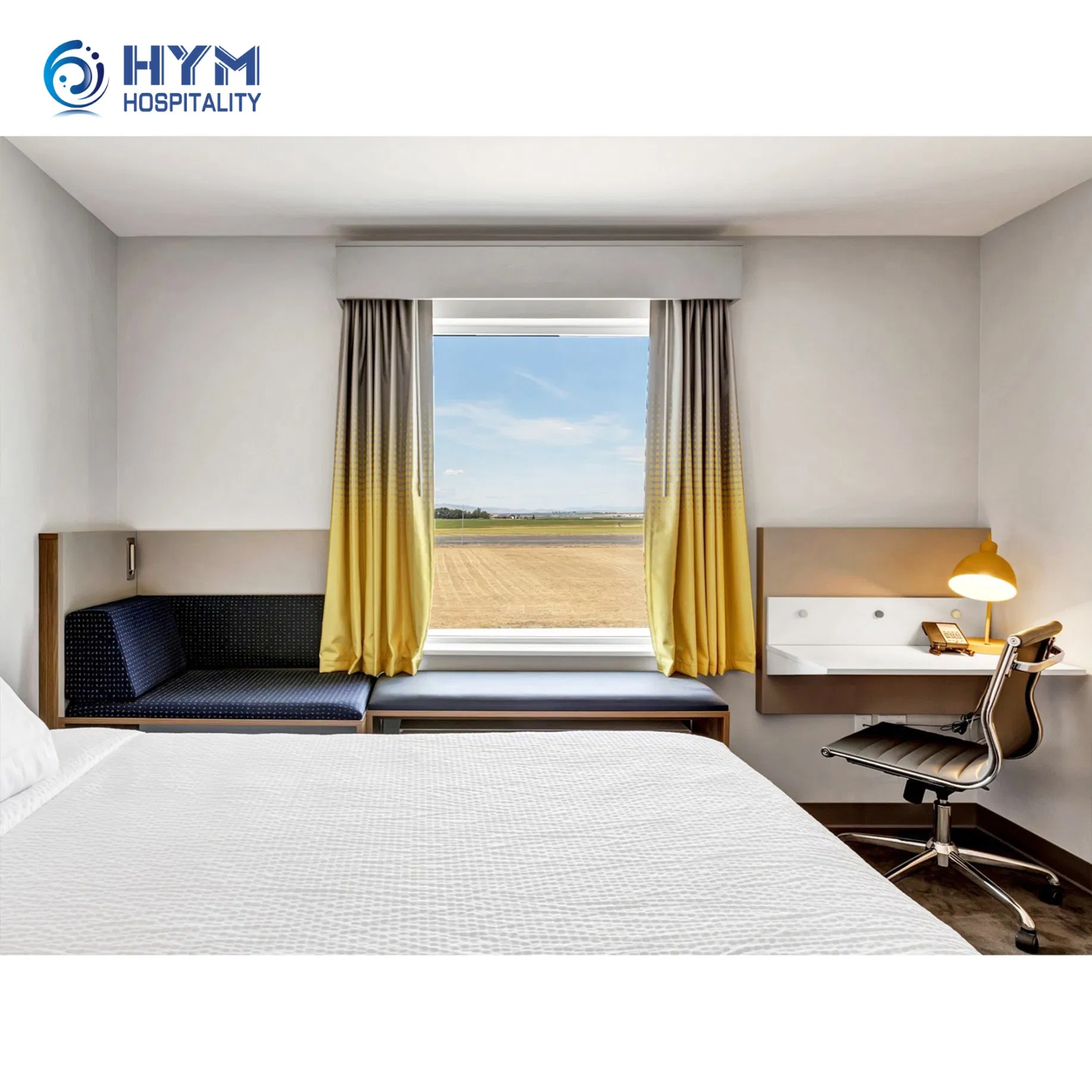 Muebles de hotel al por mayor, juego completo de dormitorio, muebles para el hogar
